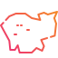 Country map icon 64x64