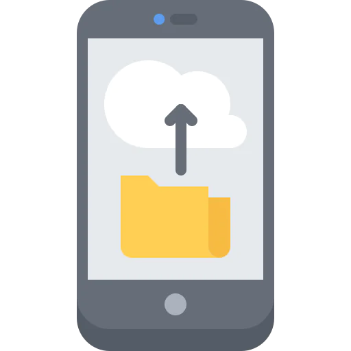 Cloud storage icon