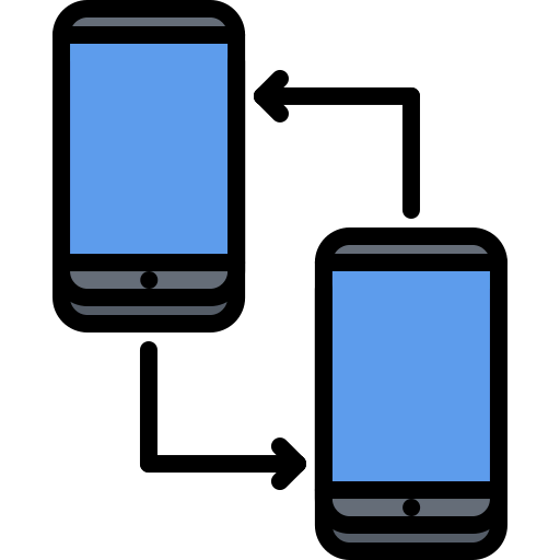 Data transfer icon