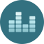 Sound bars icon 64x64