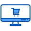 Online shopping icon 64x64
