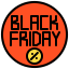 Black friday icon 64x64