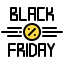 Black friday icon 64x64