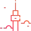 Cn tower ícono 64x64