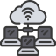 Cloud computing icon 64x64