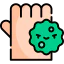 Virus transmission icon 64x64
