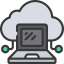 Cloud computing icon 64x64