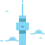 Cn tower ícono 64x64
