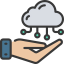 Cloud computing Ikona 64x64