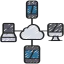 Cloud computing Ikona 64x64