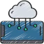 Cloud computing ícone 64x64