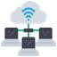 Cloud computing ícone 64x64