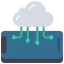 Cloud computing icon 64x64
