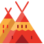 Indian tent icon 64x64