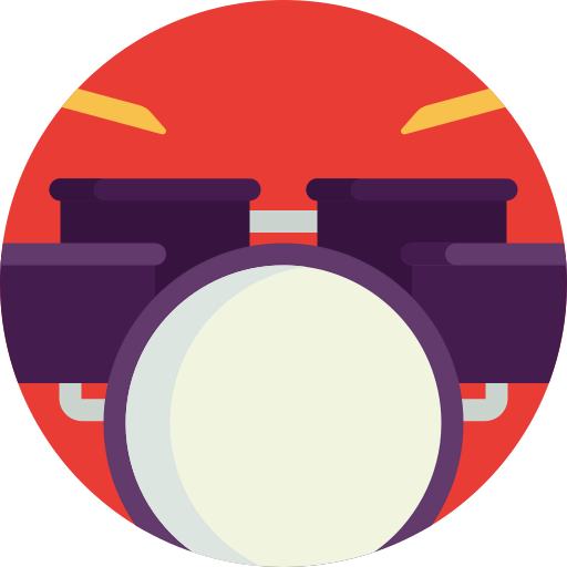 Drum set icon