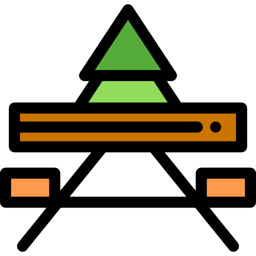 Outdoor table icon