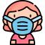 Mouth mask icon 64x64