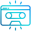 Cassette tape icon 64x64
