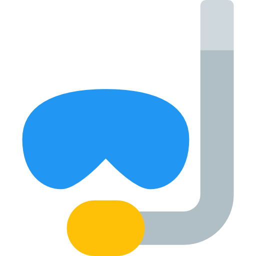 Diving mask icon