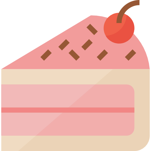 Cake slice icon