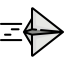 Paper plane icon 64x64