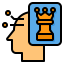 Human mind icon 64x64