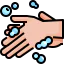 Washing hand icon 64x64