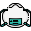 Medical mask icon 64x64