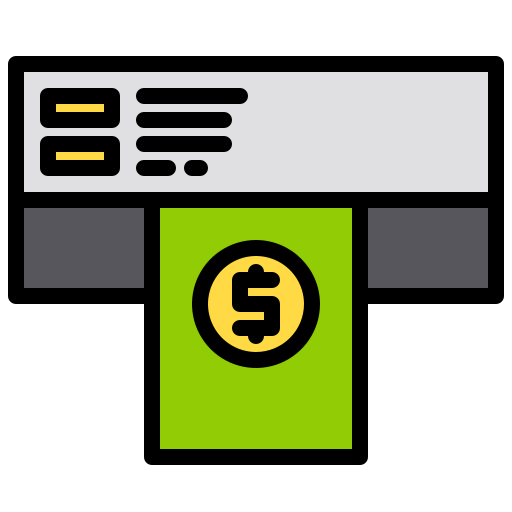Atm machine icon