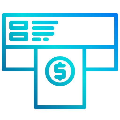 Atm machine icon