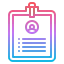 Персональная информация иконка 64x64