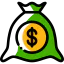 Money bag icon 64x64