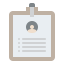 Персональная информация иконка 64x64
