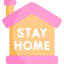 Stay home icon 64x64