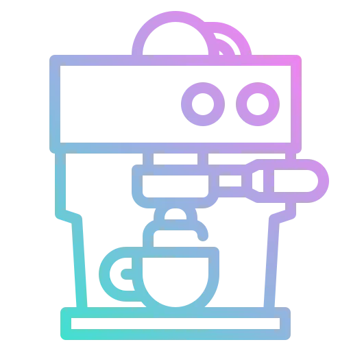 Coffee machine icon