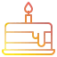 Birthday cake icon 64x64