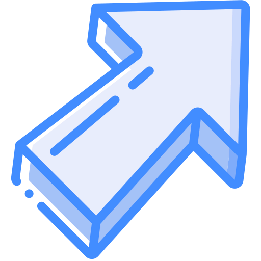 Diagonal arrow icon