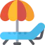 Sunbed icon 64x64