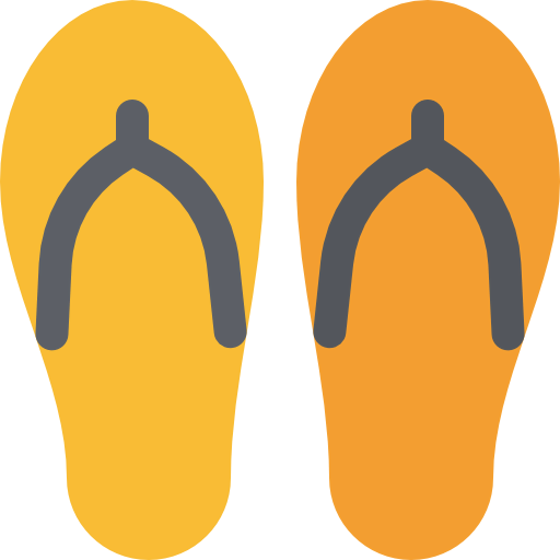 Flip flops icon