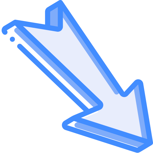 Diagonal arrow icon