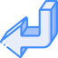 Curved arrow icon 64x64