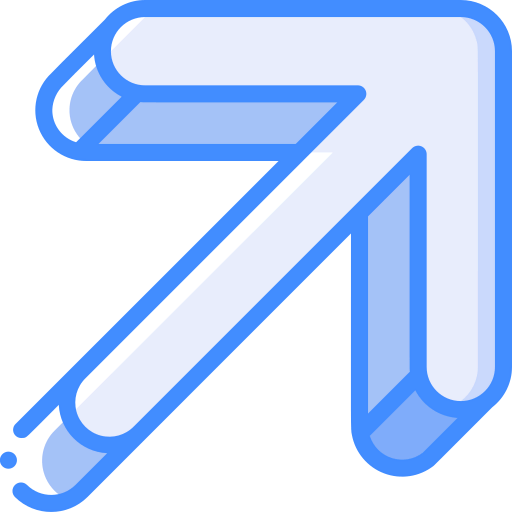 Diagonal arrow icon
