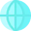 Globe grid アイコン 64x64