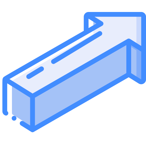 Diagonal arrow icon
