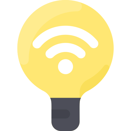 Smart lighting icon