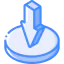 Down arrow icon 64x64