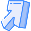 Diagonal arrow icon 64x64
