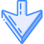Down arrow icon 64x64