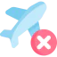 No flight ícono 64x64