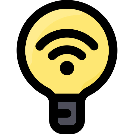 Smart lighting icon